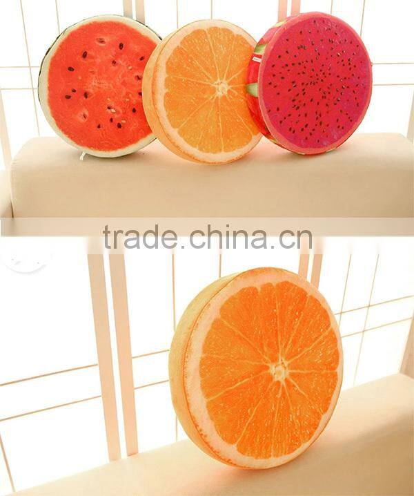 hot sale top quality fruit shaped pillow cushion