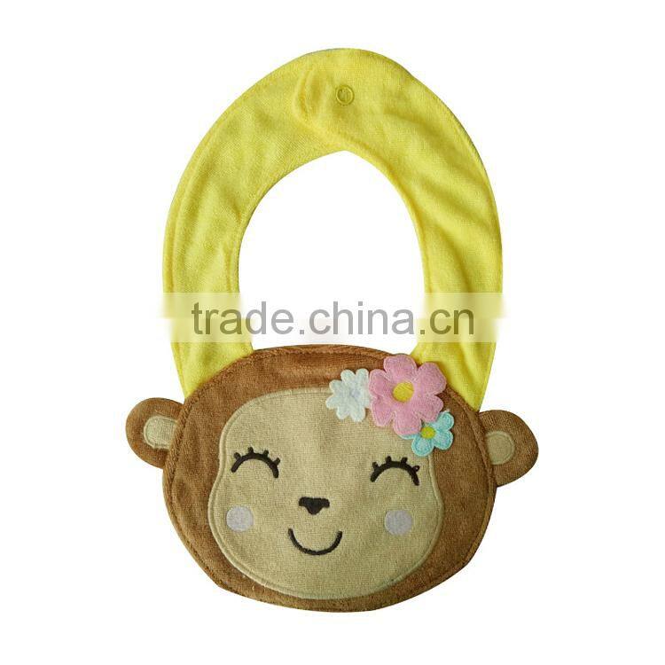 fancy monkey baby bandana bibs