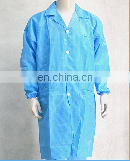 ESD Antistatic 5mm strip TC garment ESD work coats
