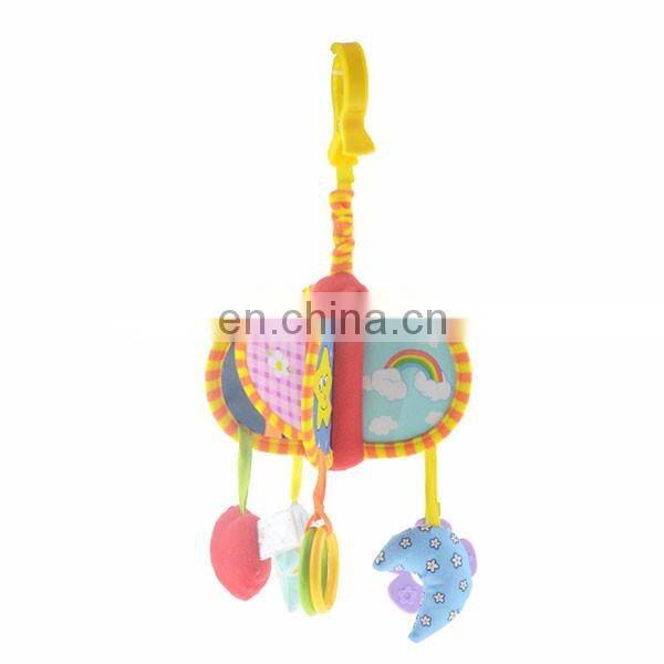 Wholesale Soft Baby Mobile Musical Toys For Stroller Hanging Hot Selling Baby Bed Bell Toys Cartoon Moon