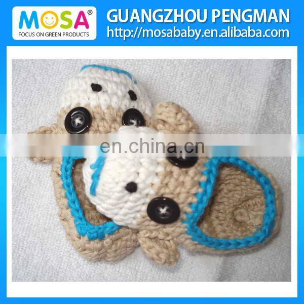 Crochet Newborn Shoes Baby Girl Owl Mary Jane Hot Pink Green Flower Animal Booties