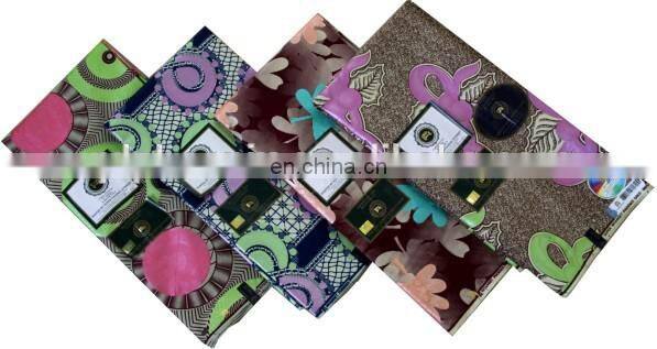 100% Cotton African Wax Prints Fabric Real wax Veritable Hitarget wax prints