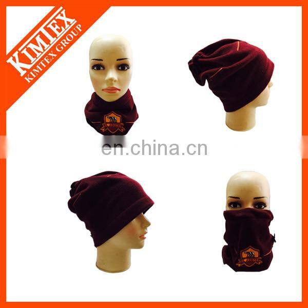 Custom embroidery promotional polar fleece neck warmer microfiber