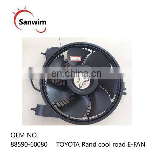 88590-60080 Radiator cooling fan motor & shroud fits TO-YO-TA Ra-nd-cool-road