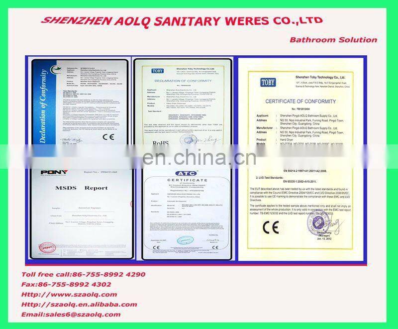 Hygienic Dual Chamber Soap Dispenser with Chromeplate/Polyhedral Cover Button