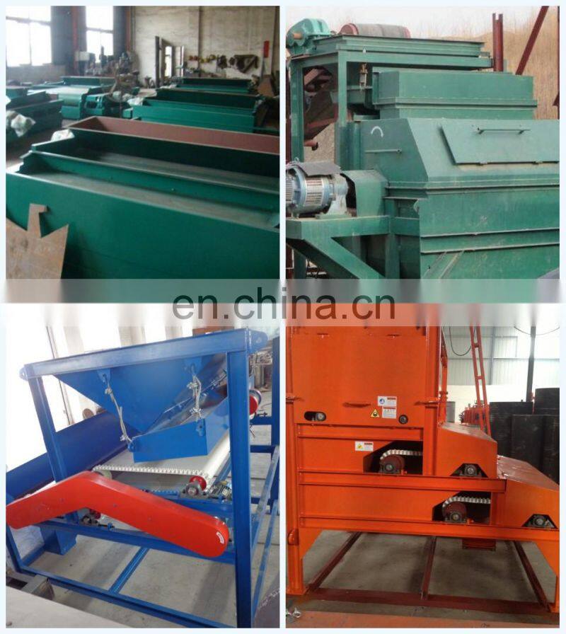 High Intensity Mineral Dry Roller Magnetic Machine For Iron Ore Mining Plant