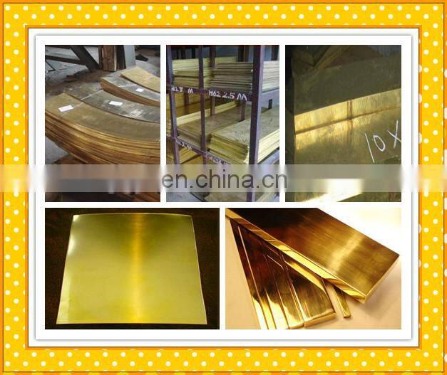 price for H68 brass sheet