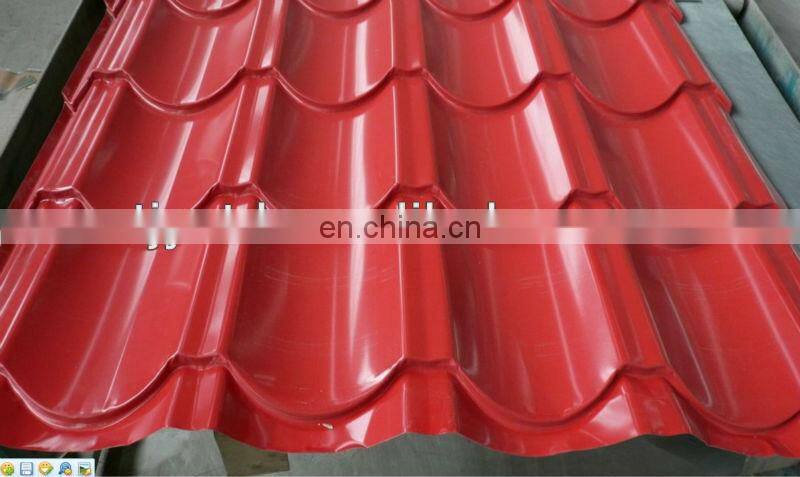 corrugated metal roofing sheet
