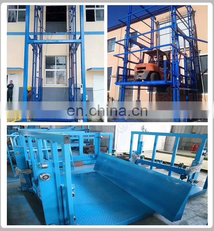 7LSJD SevenLift 600kg low price central hydraulic one floor warehouse electric mini cargo lift