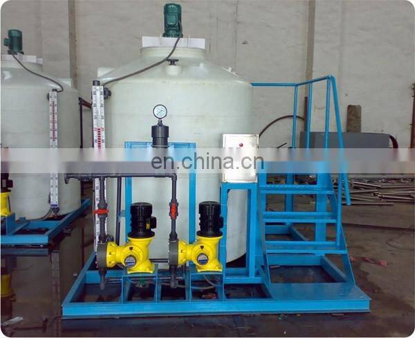 Stainless plunger pump metering for industrial