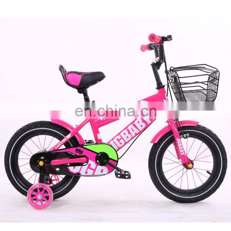 16 inch high quality steel frame cool style kids bicycle children bike with training wheel