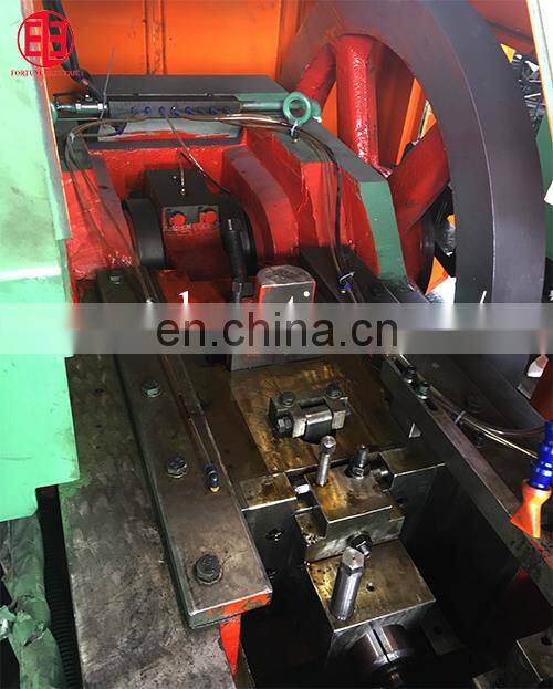 Automatic hot forging machine for making copper insert