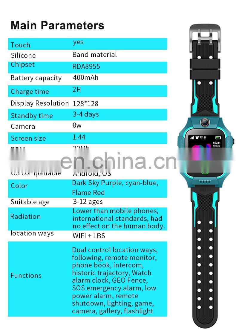 mobile watch phones Latest 2020 Shenzhen Student 2G smart watch for kids with sim card camera dial call phone smart watch