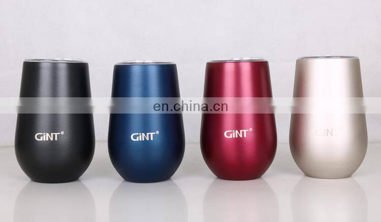 Amazon hot selling Custom 12oz Double wall Insulated Vacuum 18/8 stainless steel water tumbler