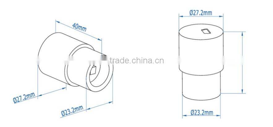 SCMOS Series USB2.0 CMOS Microscope 23.3mm Eyepiece Camera