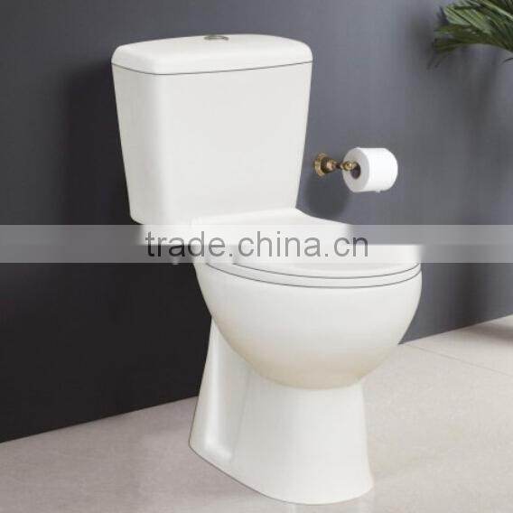Two Piece Structure and Ceramic,Vitreous China Material two piece toilets