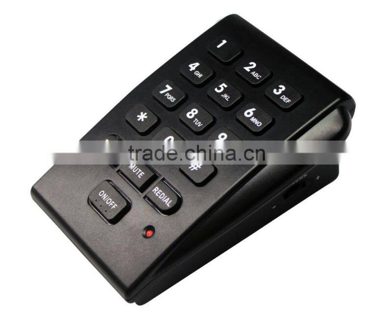 Chinese mini black telephone case with telephone stand
