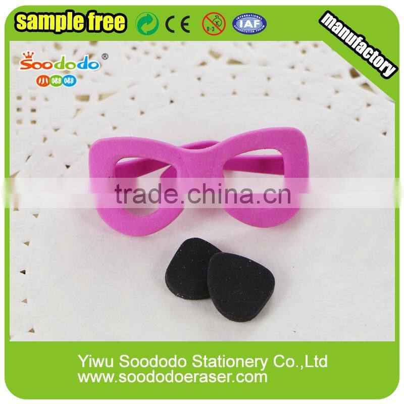 Kawaii food shaped erasers