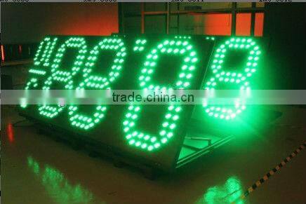New Porducts 42 inch high brightness gas station no-7 segment LED gas price display board