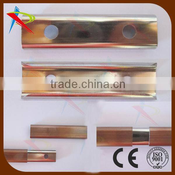 C style curtain track connecting