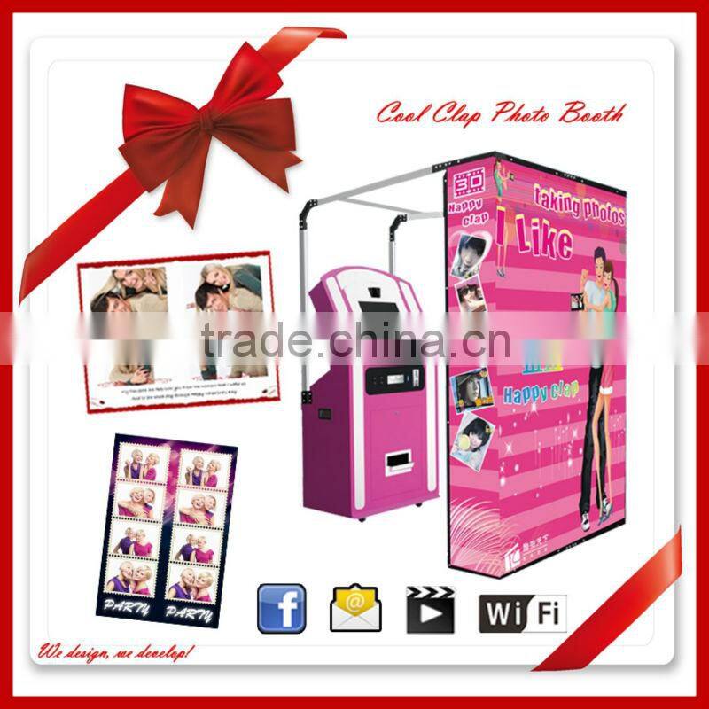 Shopping Mall Equipment Facebook Photo Booth Good For Rental Service