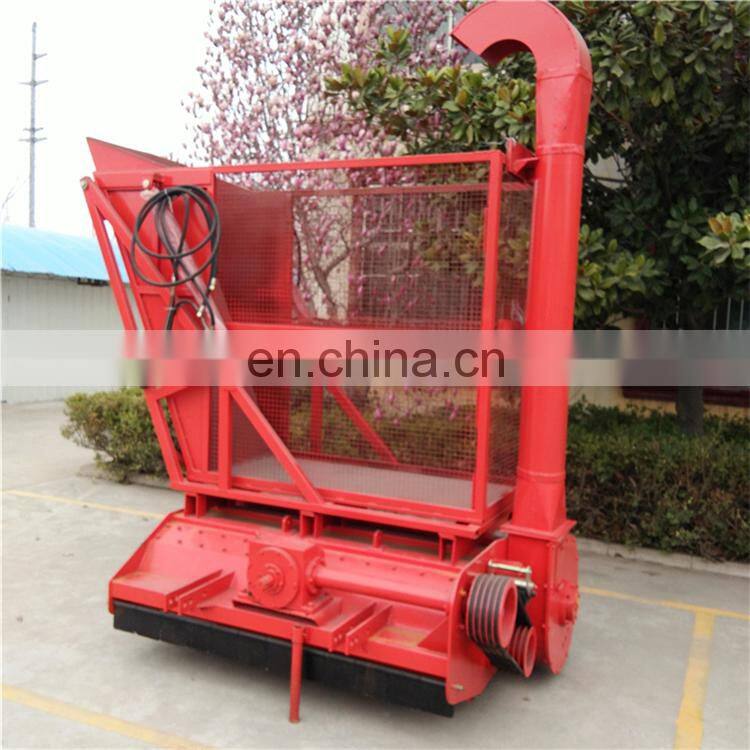 tractor forage harvester silage straw recycling machines corn straw silage chopping and collecting machine