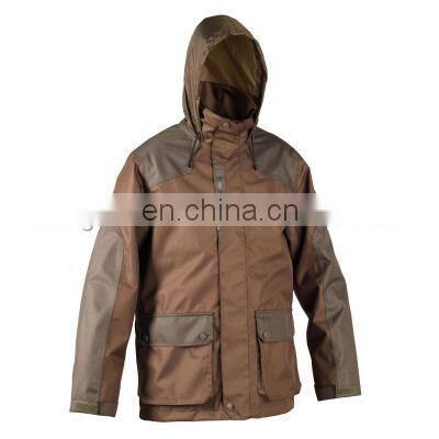 custom Camouflage hunting and fishing clothes jacket waterproof hunting jacket rainproof jacket
