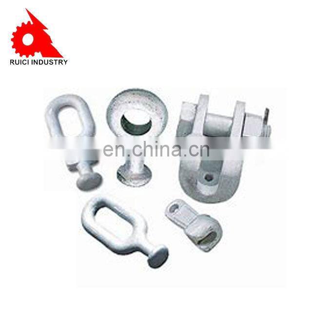 power pole line stainless steel rod clevis self-locking hook pins