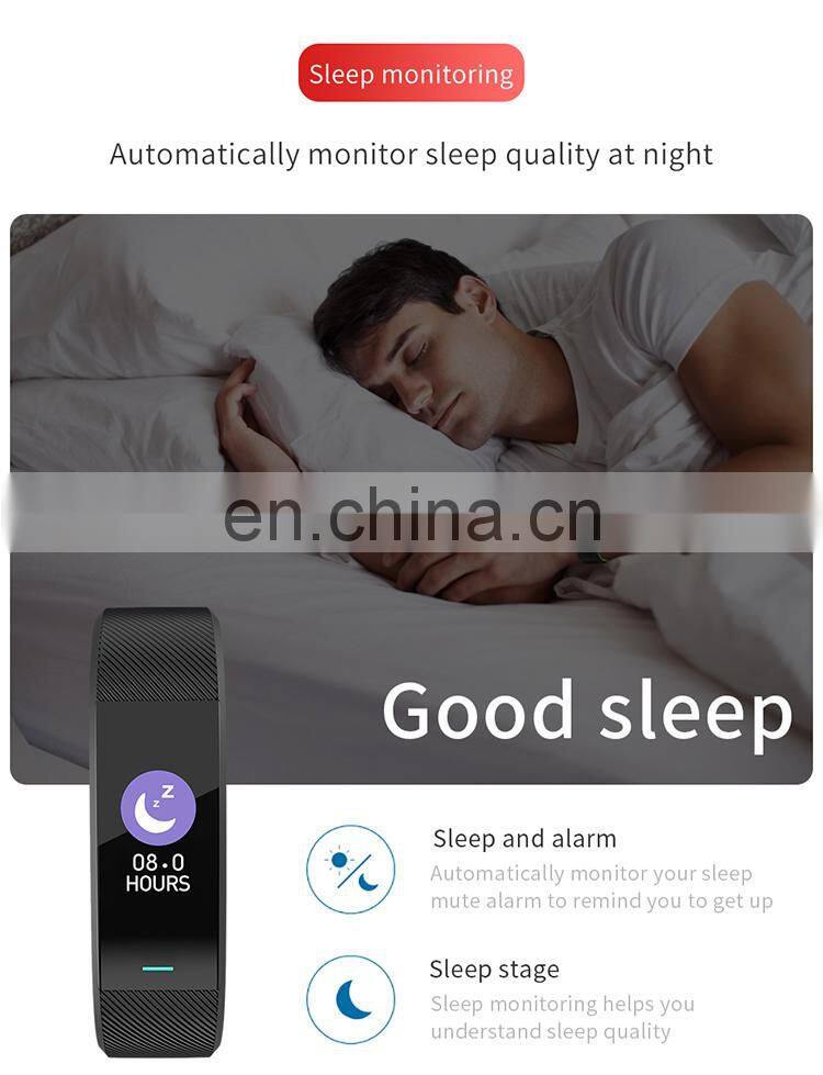 cheap price fashion 3D color screen body fit heart rate monitor instructions for rohs smart watch