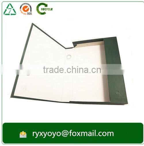 new design printed paper document filing box for office stationary