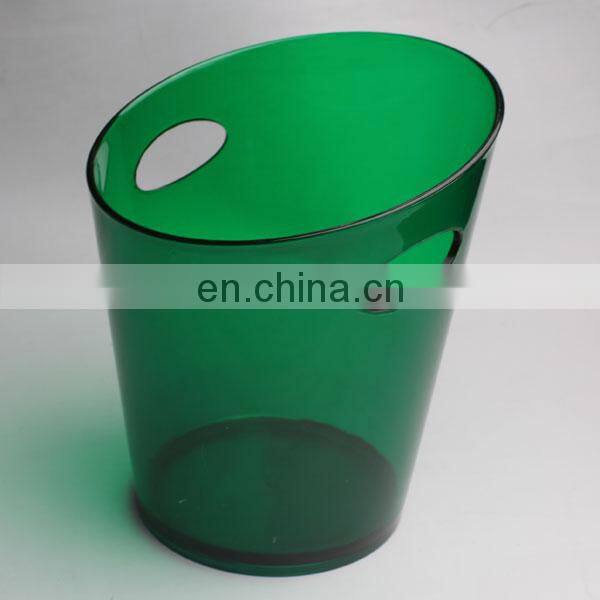 Customized Plastic Ice Bucket Beer Bottle Cooler Holder