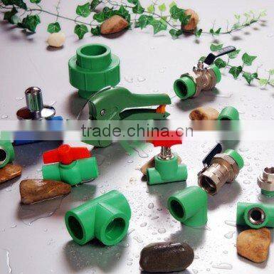 CHINA FACTORY PLASTIC GREY PVC PIPE FITTINGS COMPACT BALL VALVE INJECTION MOLDING MACHINE