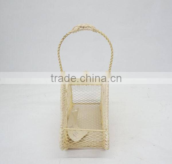 handmade decorative rabbit easter paper basket