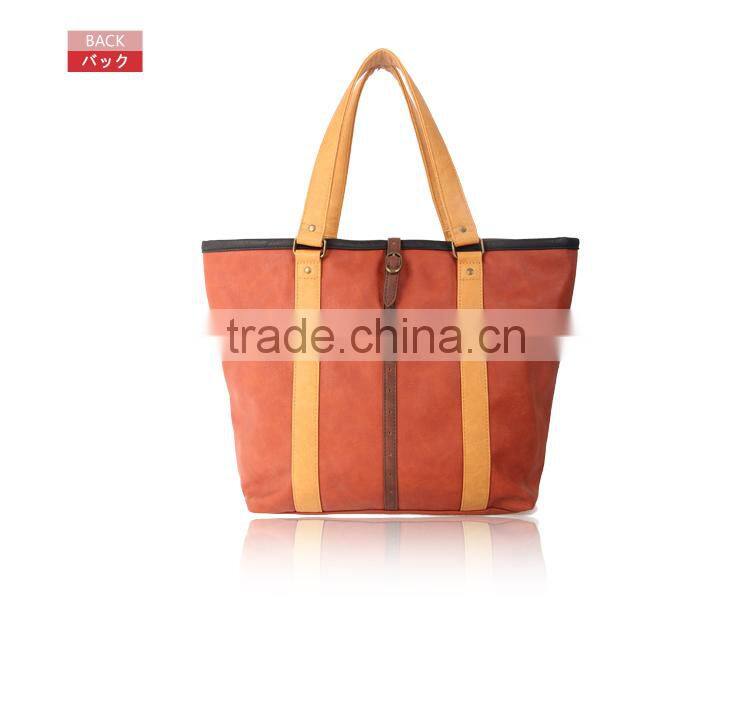 new style trendy pu women tote bag