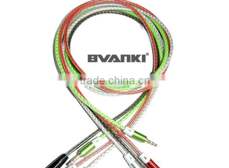 2016 top selling products in alibaba AUX Cable, 1m 3.5mm Male Mini Plug Stereo Audio Cable for iphone 6s phone unlocked