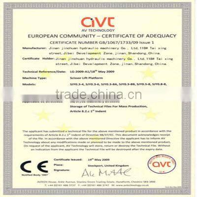 CE approved mobile yard telescopic ladder DCQY-10