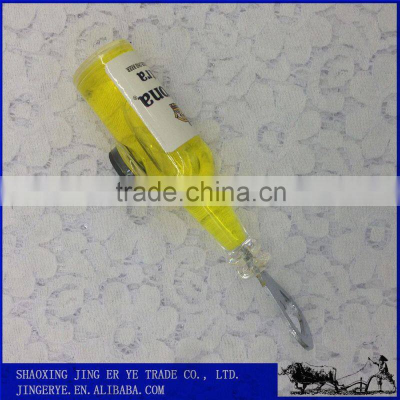 creative cheap bulk wholesale acrylic custom bar blade bottle opener