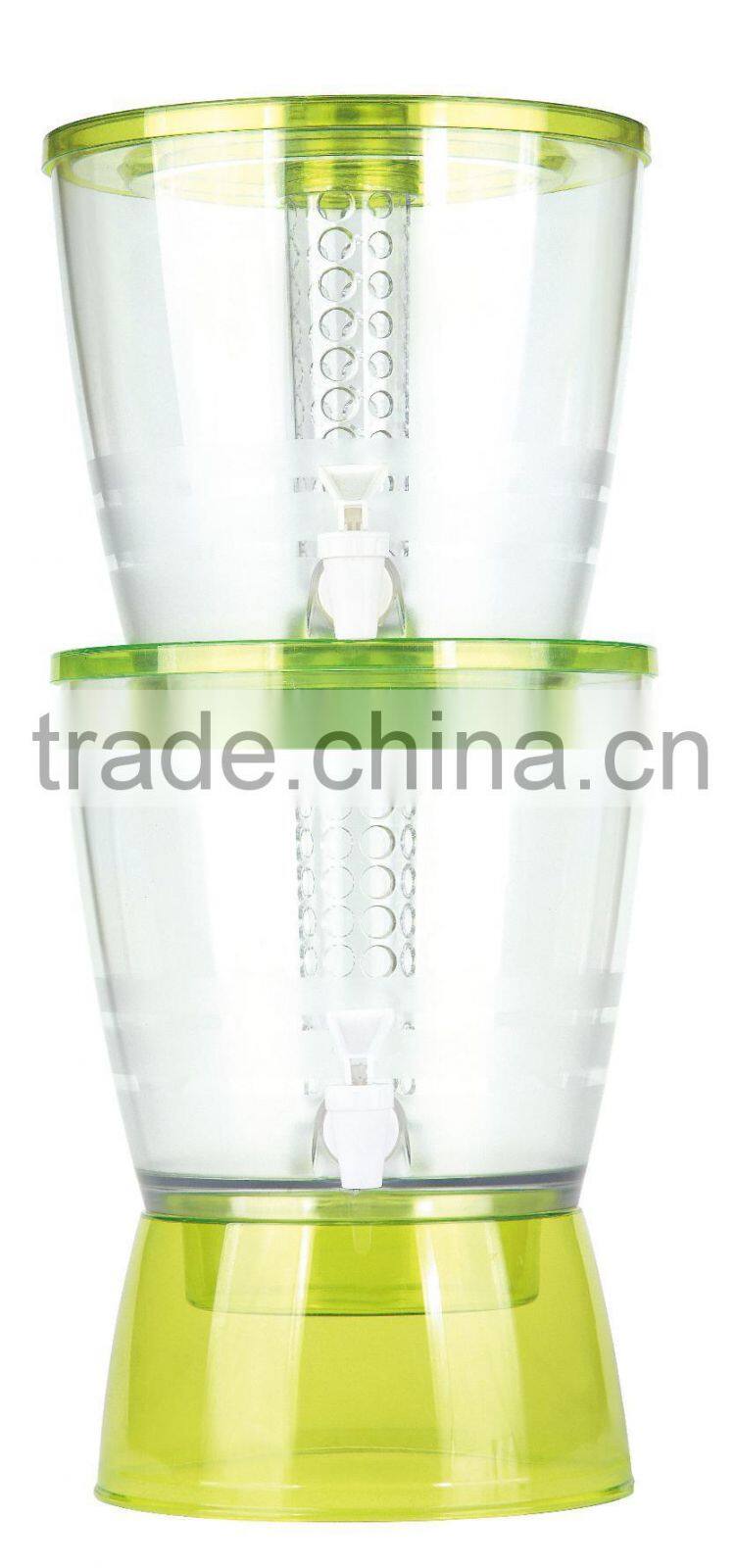 double layer water pitcher