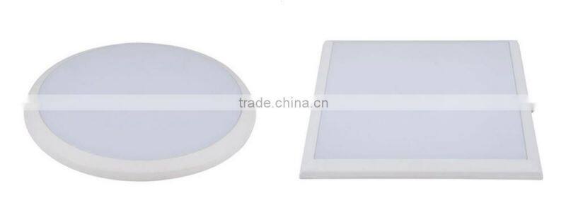 Manufacturer Fancy Round Square recessed led office panel lighting 6W-24W