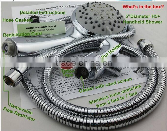 5Spray H5+ 2.5GPM Handheld Shower Head