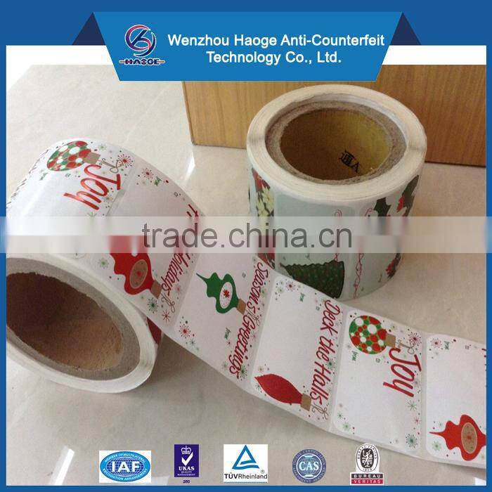 Beautiful christmas sticker christmas decoration window sticker, christmas sticker