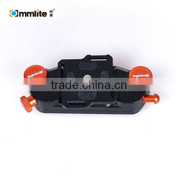 Commlite Metal Aluminum Alloy CNC Waist Belt Buckle Holster for outdoor Climbing, Cycling and Hiking