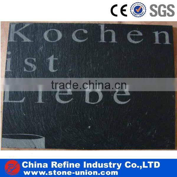 slate blackboard stone kitchenware