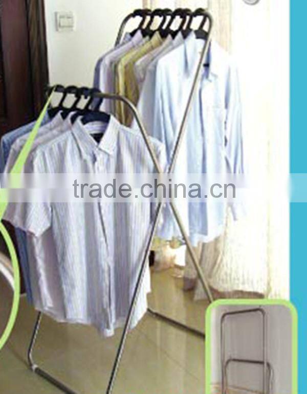 High quality stainless steel extendable clothing rail 5308