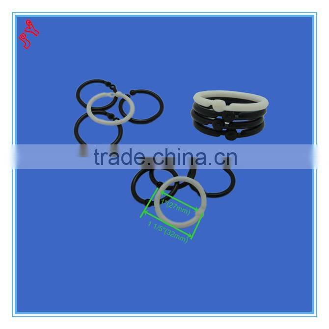plastic bag ring/plastic round ring /plastic curtain rings for 63mm size