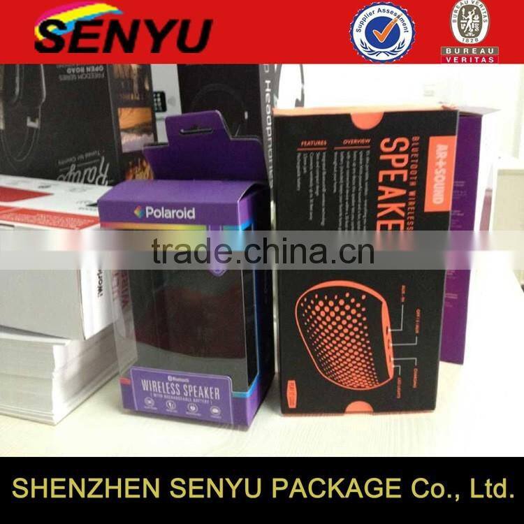 Full Color Custom Printed Sound Specker Packaging Recycled Paper Box