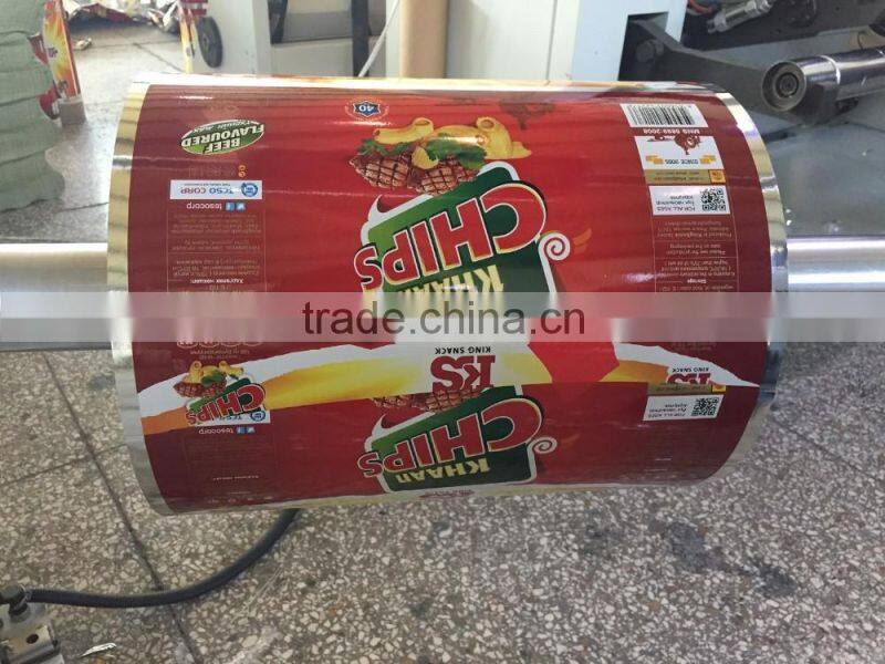 Gravure Printing Aluminum Foil Chips Packaging Bags/ Plastic Bag for Potato Chips/Snack Food Plastic Packaging Bag