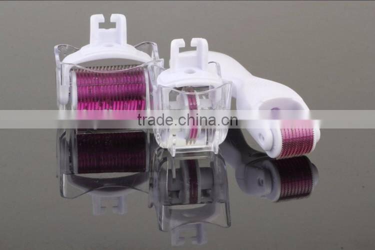 Fashion Mouse Skin Care Roller 3 In 1 Stainless Micro Needle Therapy Face Needle Roller Massager