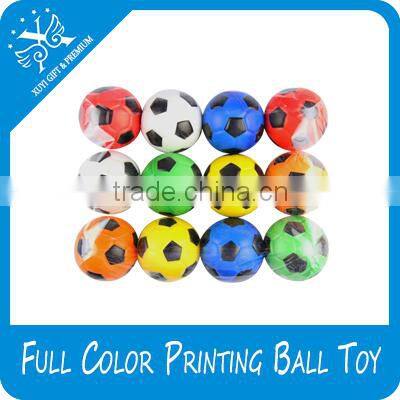 promotional pu football custom cheap colorful soccer balls