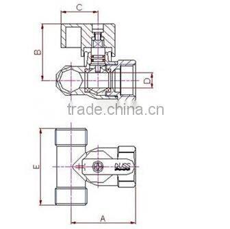 VM510 Brass mini valve